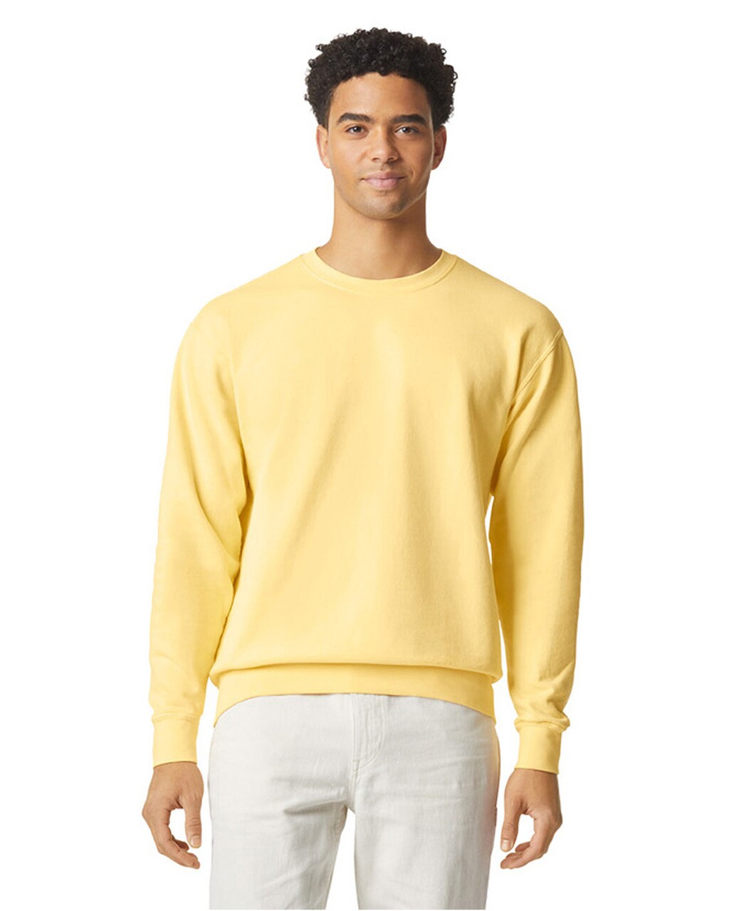 Comfort Colors® Unisex Garment-Dyed Lightweight Fleece Crewneck Sweatshirt